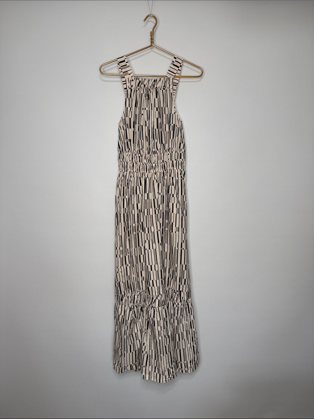 Anthropologie The Somerset Maxi Dress: Poplin Halter Edition XS